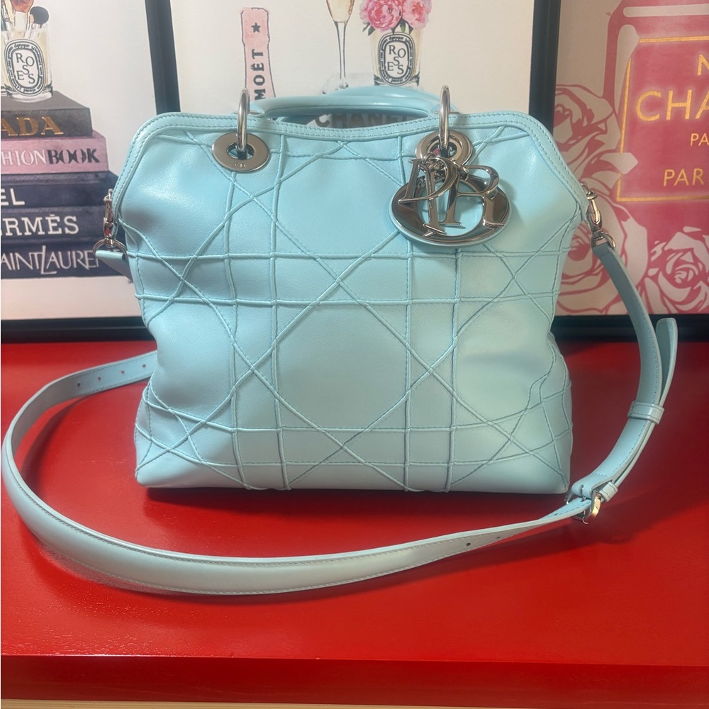 RARE color LADY DIOR Cannage Granville